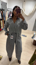 Pantalon damier