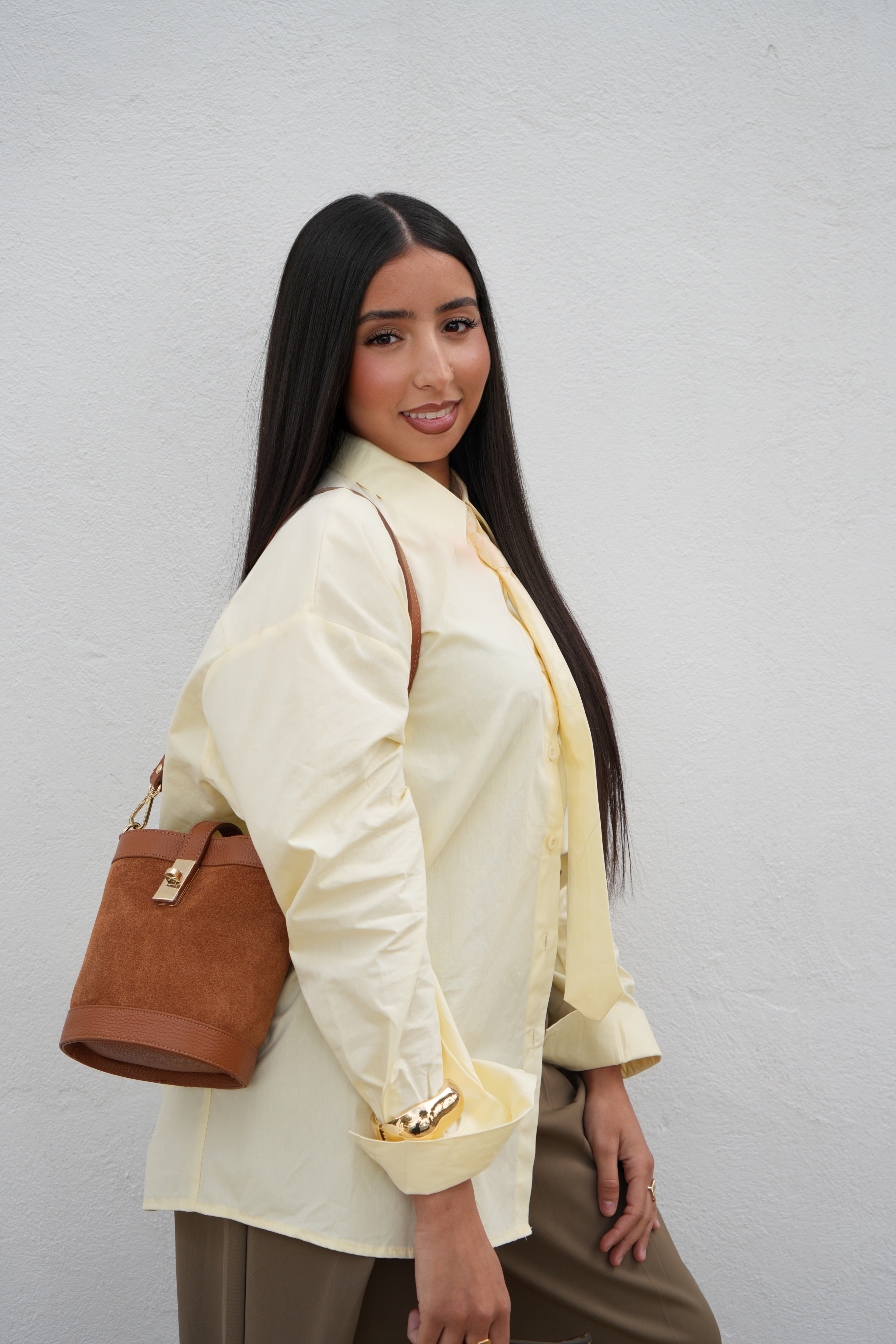 Sac Seau cuir véritable