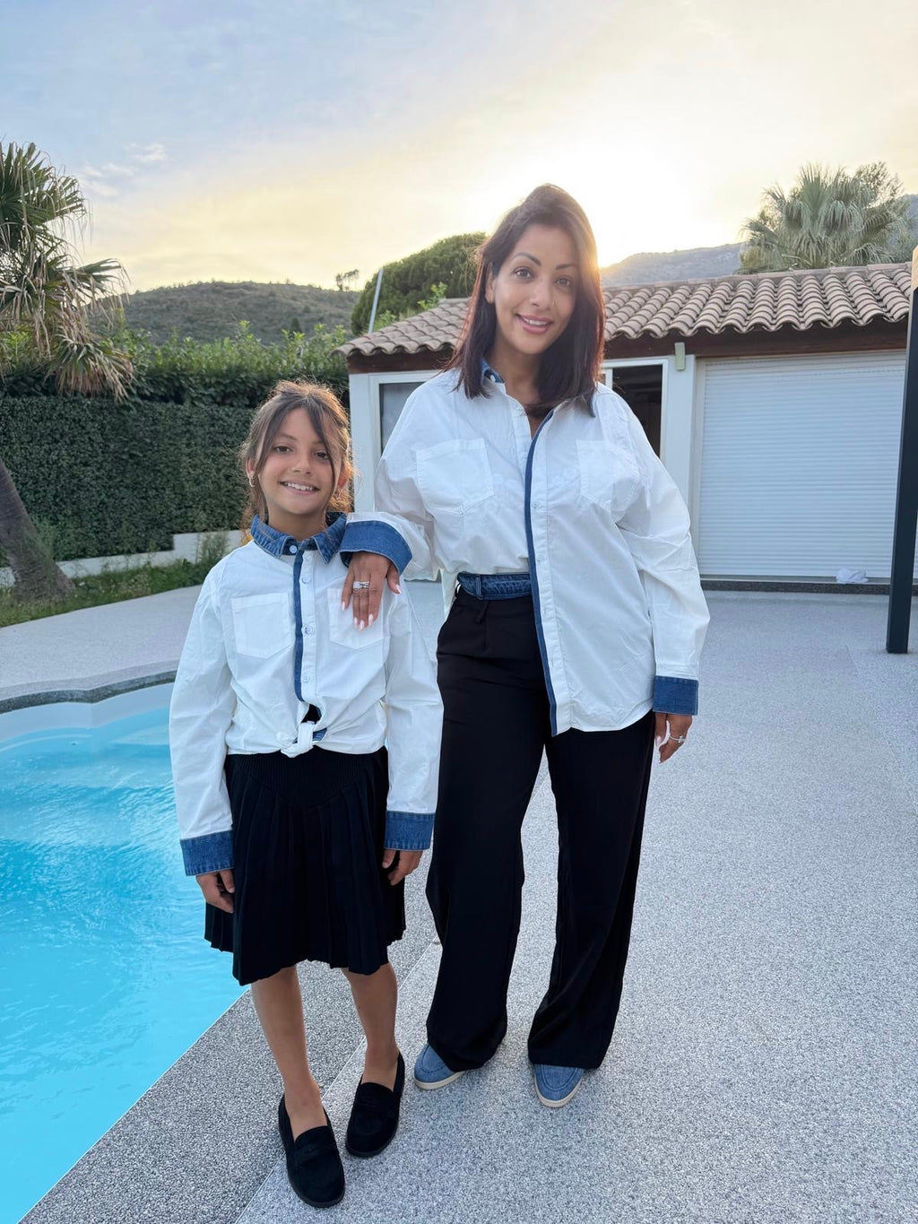 Chemise enfant Denim Aïda