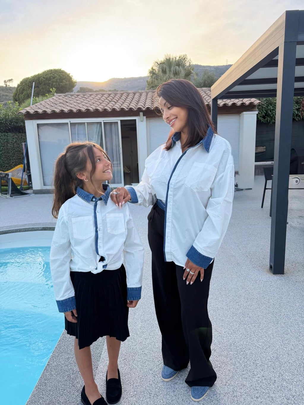 Chemise enfant Denim Aïda