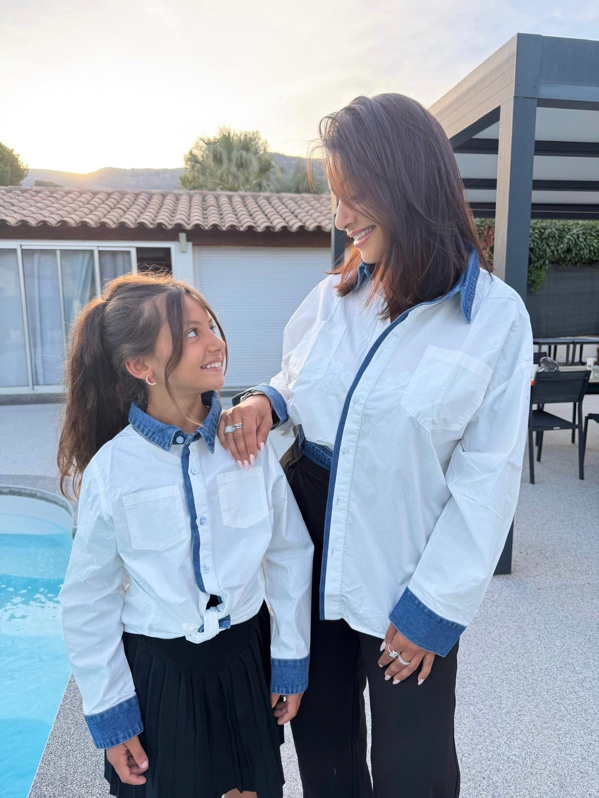 Chemise enfant Denim Aïda