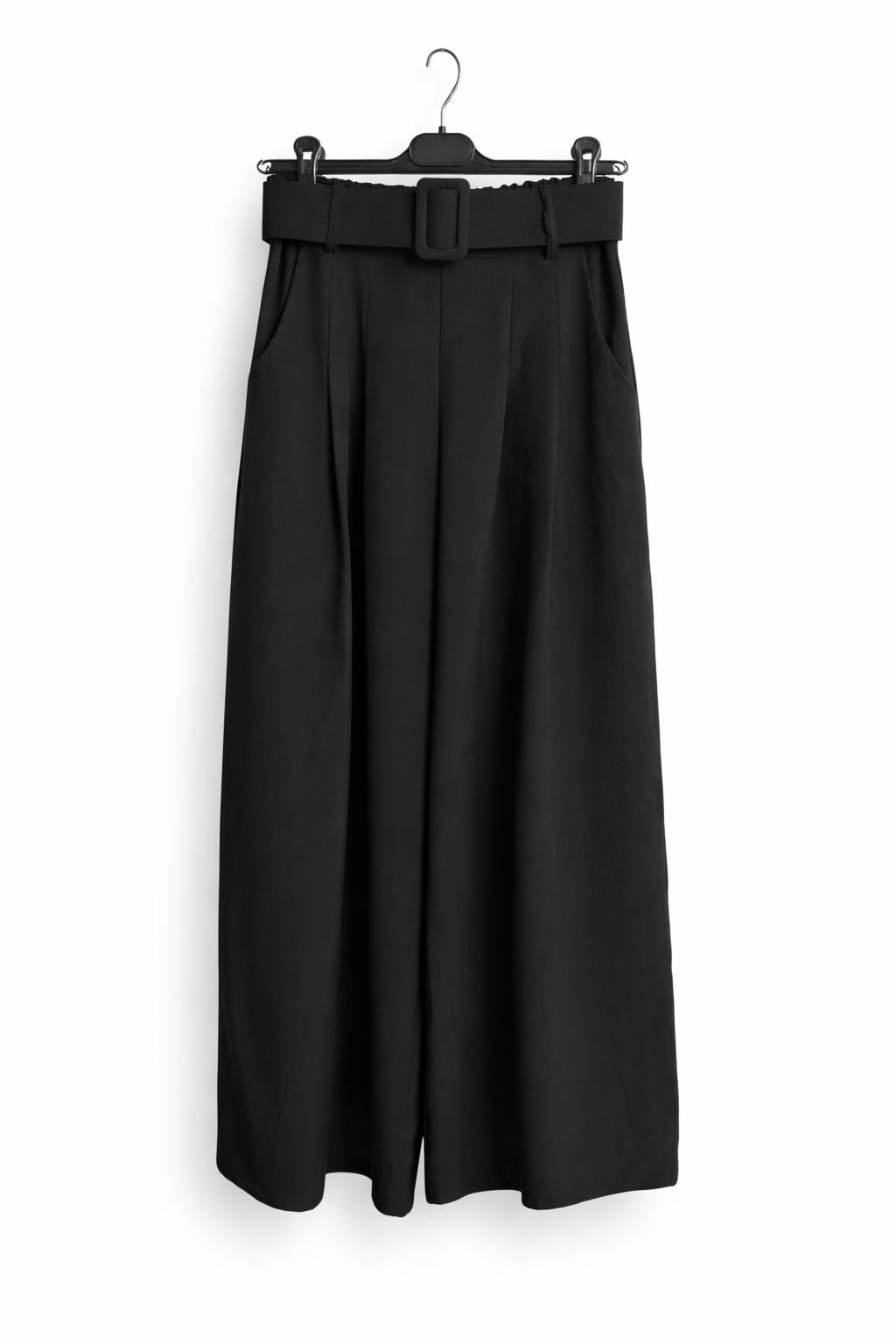 Pantalon ceinture taille haute OOTD